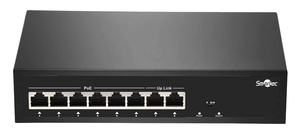 Smartec ST‑NS306MB‑MD — 6‑портовый PoE‑коммутатор с EXTEND, VLAN и грозозащитой